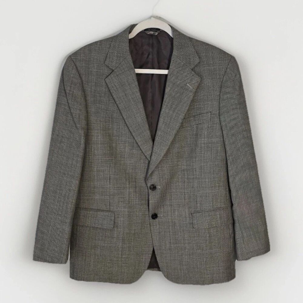 Cambridge Members Men’s 100% Wool Dress Suit Jacket Blazer Staple Work Guest